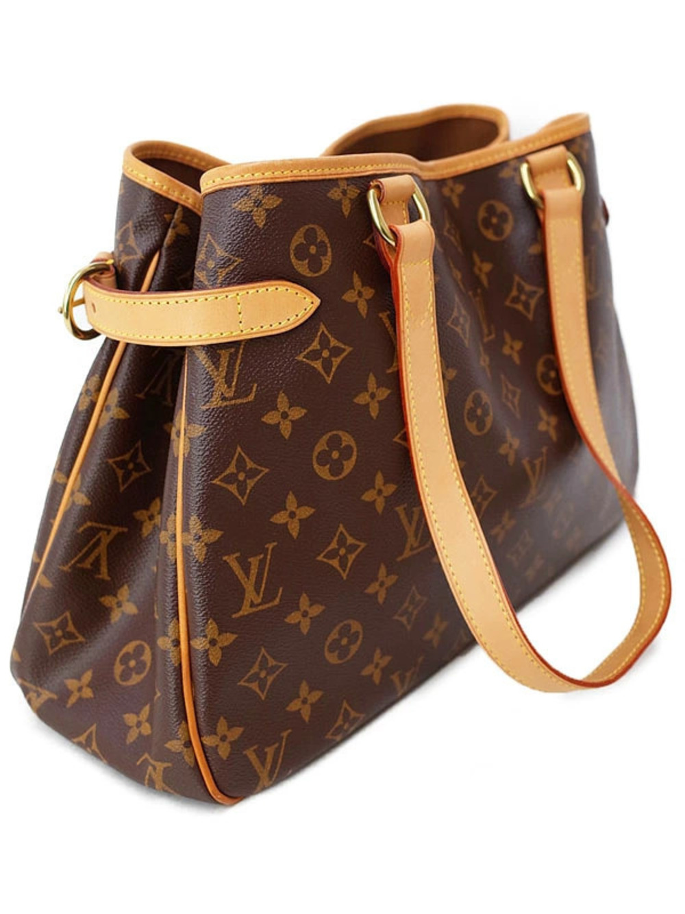 Louis Vuitton Batignolles Monogram Horizontal Shoulder Bag Brown